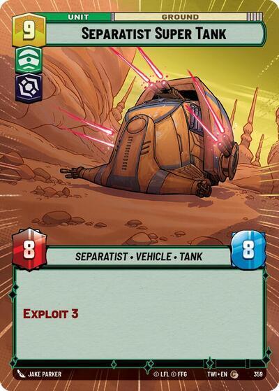 Separatist Super Tank (Hyperspace)