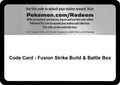 Code Card - Fusion Strike Build & Battle Box