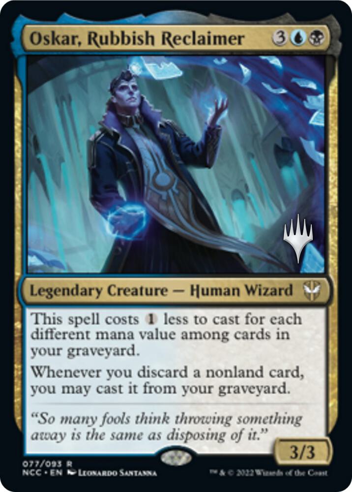 Oskar, Rubbish Reclaimer