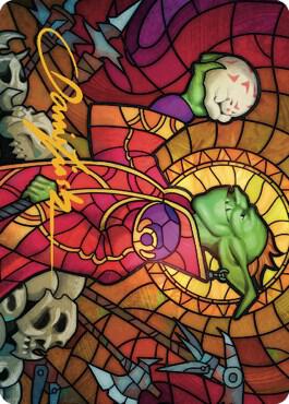 Squee, Dubious Monarch Art Card (Gold-Stamped Signature)