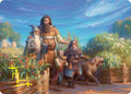 Beorn's Hospitality Art Card (Gold-Stamped Signature)