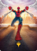 Amazing Spider-Man Art Card (36/54) (Gold-Stamped Planeswalker Symbol)