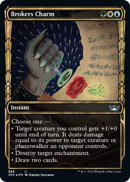 Brokers Charm (Gilded Foil)