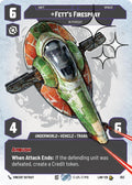 Fett's Firespray - In Pursuit (Prestige Foil)