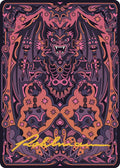 Bloodletter of Aclazotz Art Card (61/81) (Gold-Stamped Signature)