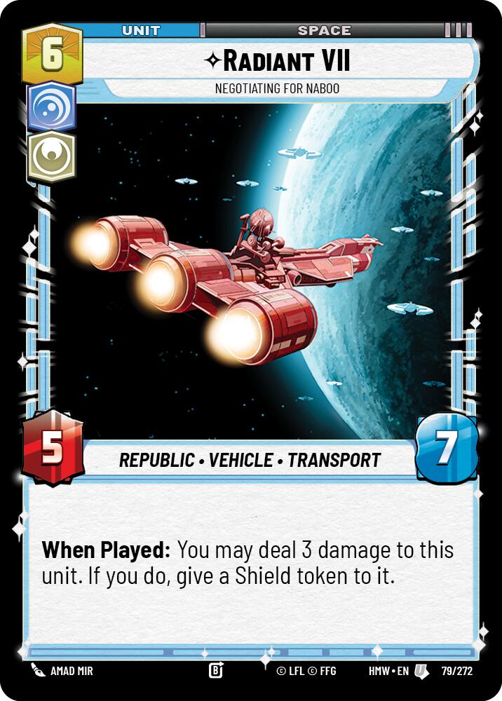Radiant VII - Negotiating for Naboo [Homeworlds]