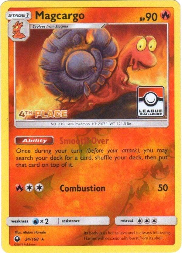 Magcargo - 24/168 (League Challenge) [4th Place]