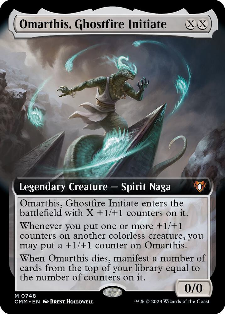 Omarthis, Ghostfire Initiate (Extended Art)