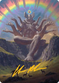 Transcendent Archaic Art Card (Gold-Stamped Signature)