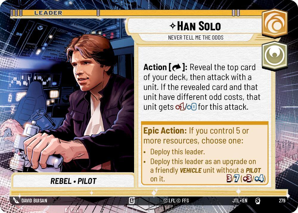 Han Solo - Never Tell Me the Odds (Hyperspace)