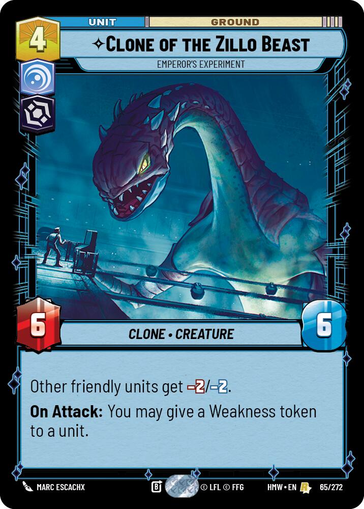 Clone of the Zillo Beast - Emperor's Experiment [Homeworlds]