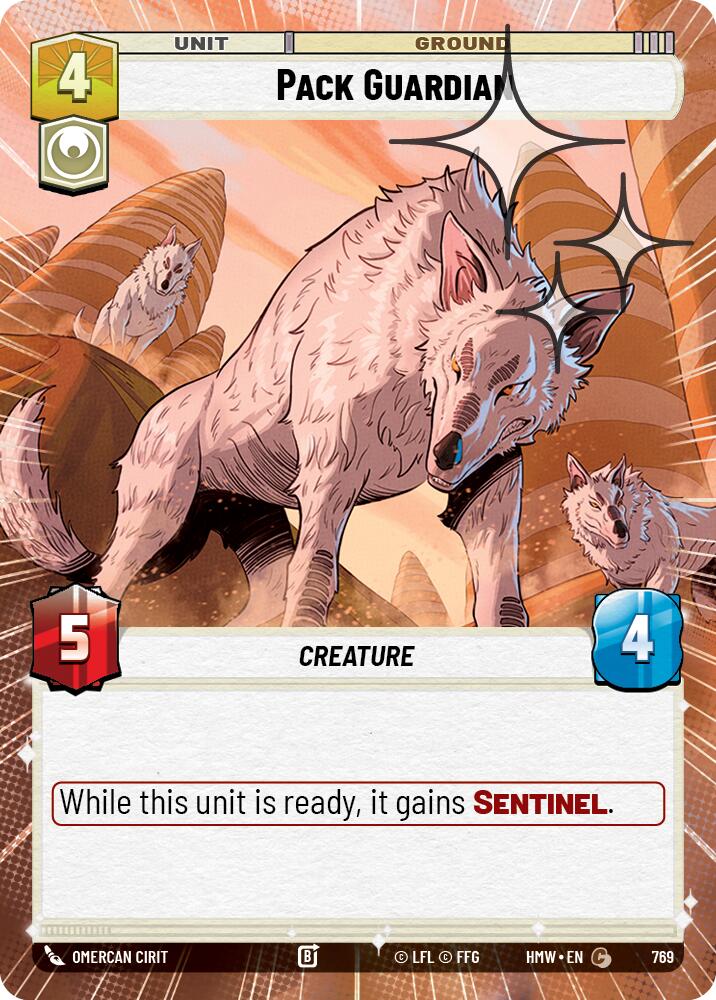 Pack Guardian (Hyperspace Foil) [Homeworlds]