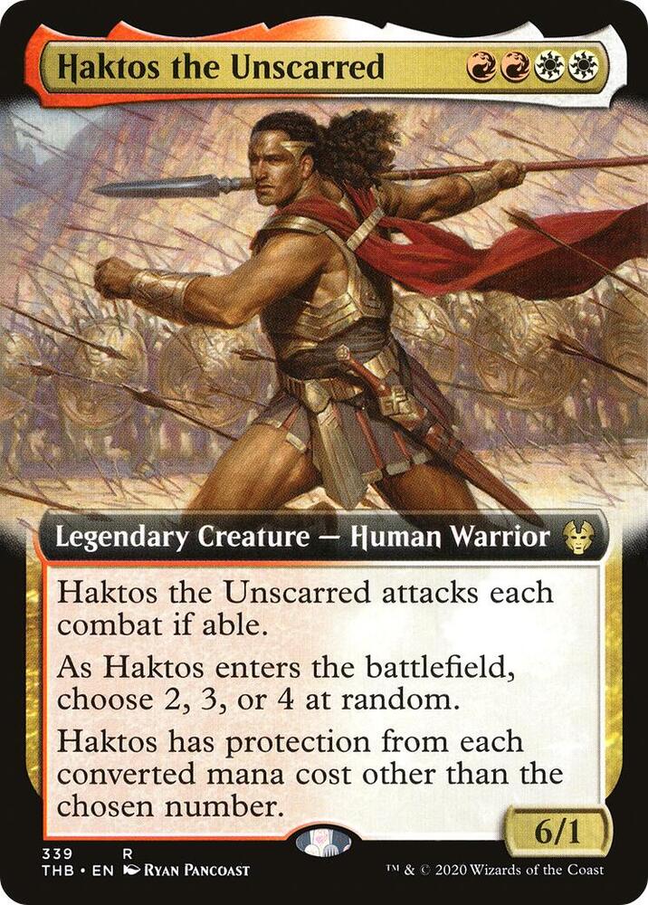 Haktos the Unscarred (Extended Art)