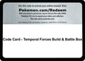Code Card - Temporal Forces Build & Battle Box