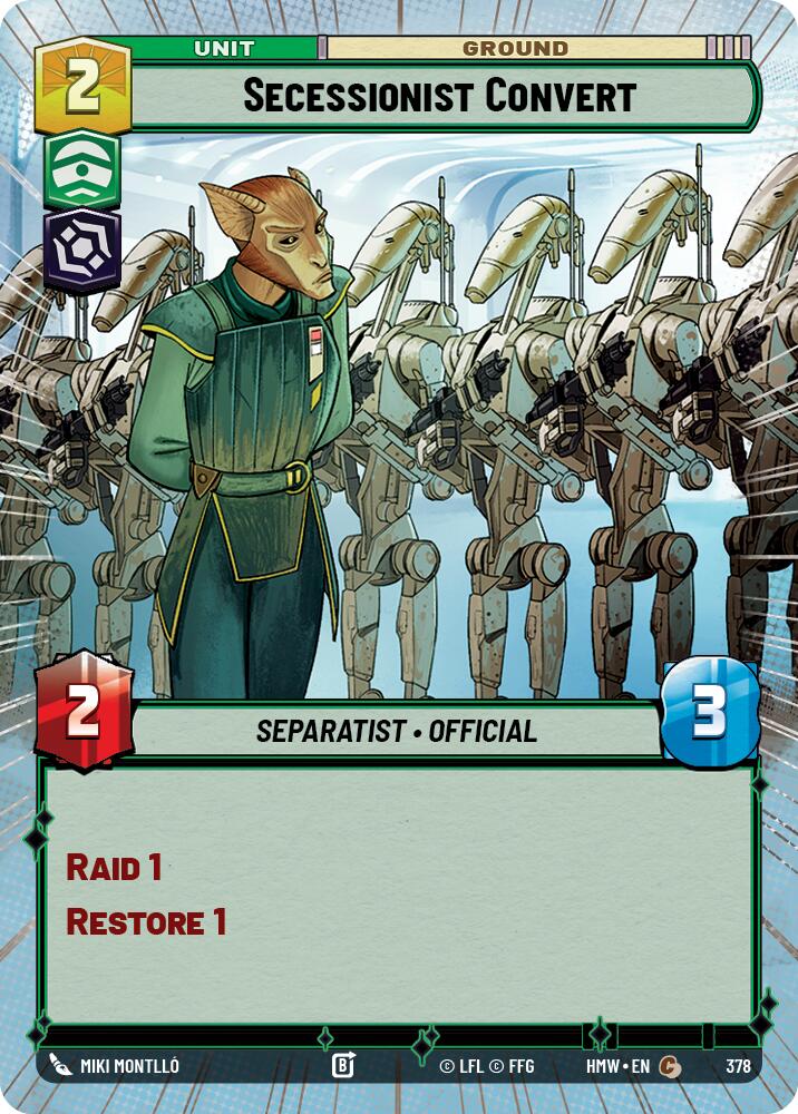 Secessionist Convert (Hyperspace) [Homeworlds]