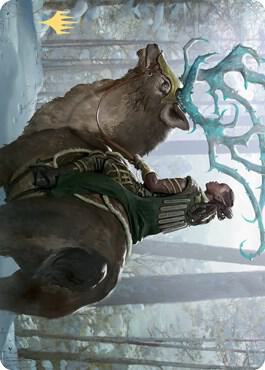 Boreal Outrider Art Card (Gold-Stamped Signature)