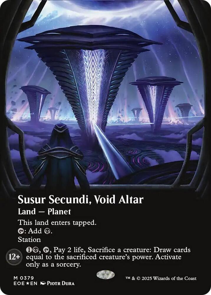 Susur Secundi, Void Altar (Borderless) (Galaxy Foil)