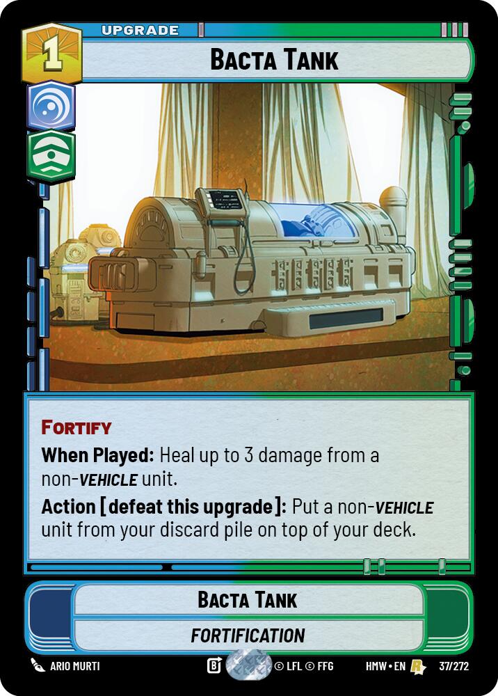 Bacta Tank [Homeworlds]