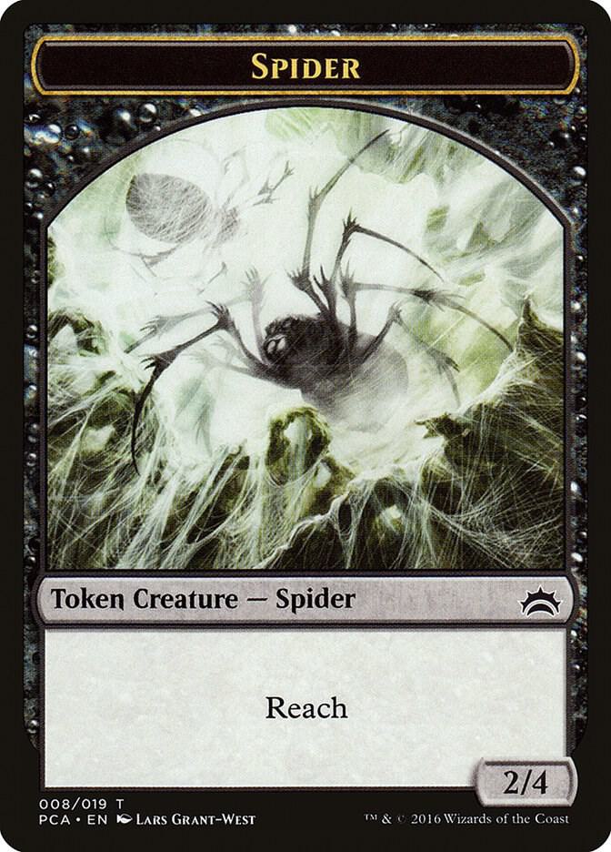 Spider // Saproling Double-Sided Token