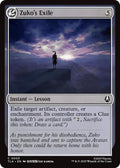 Zuko's Exile