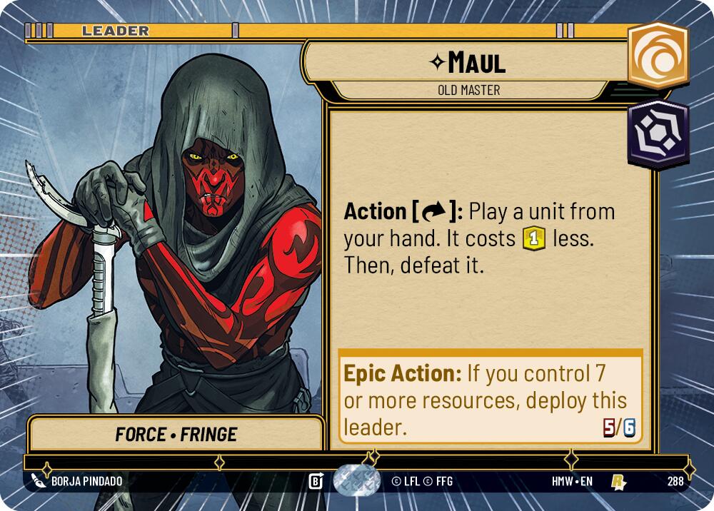 Maul - Old Master (Hyperspace) [Homeworlds]