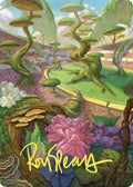 Undergrowth Stadium Art Card (Gold-Stamped Signature)