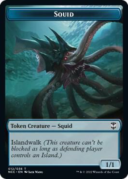 Squid // The Monarch Double-Sided Token