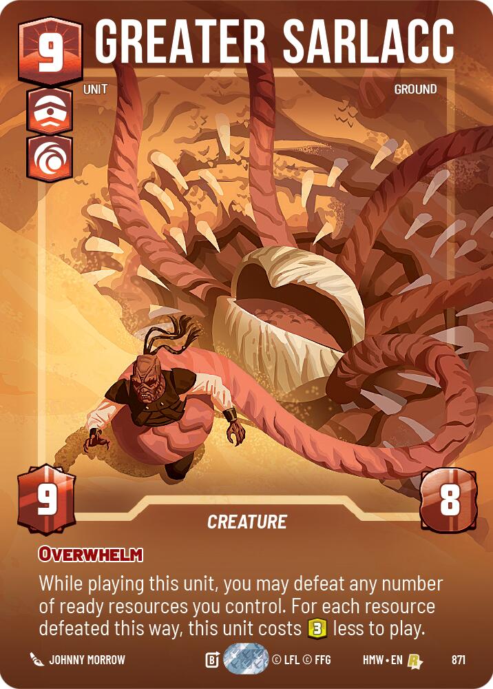 Greater Sarlacc (Prestige Foil) [Homeworlds]