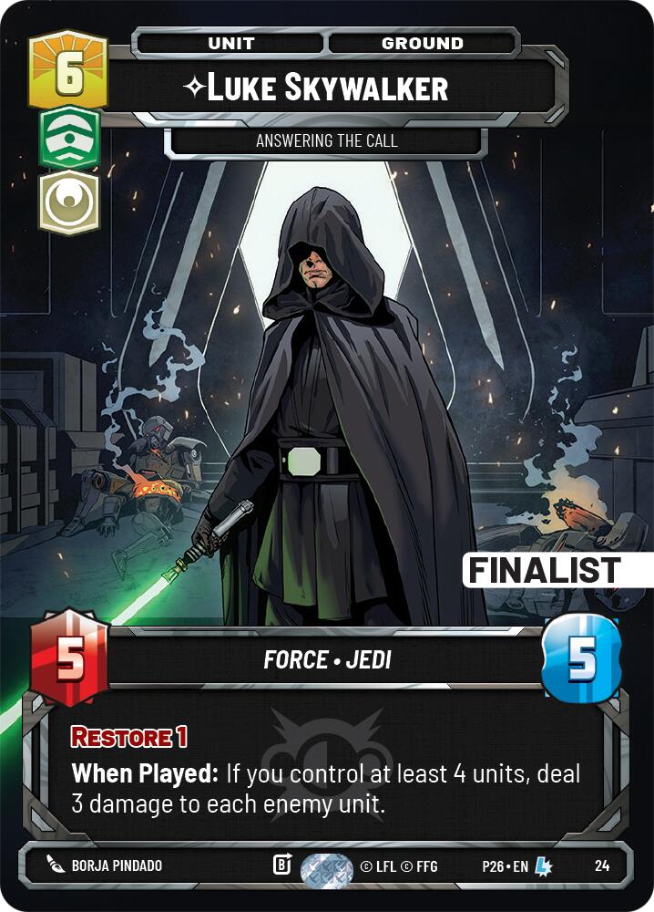 Luke Skywalker -  Answering the Call (Finalist)