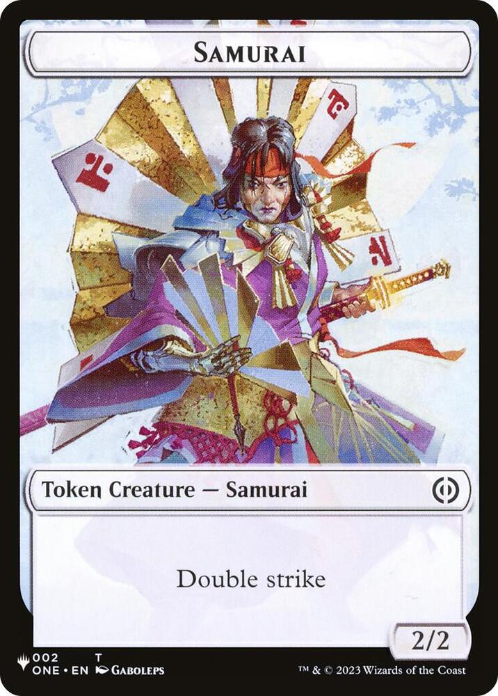 Samurai // Shapeshifter Double-Sided Token
