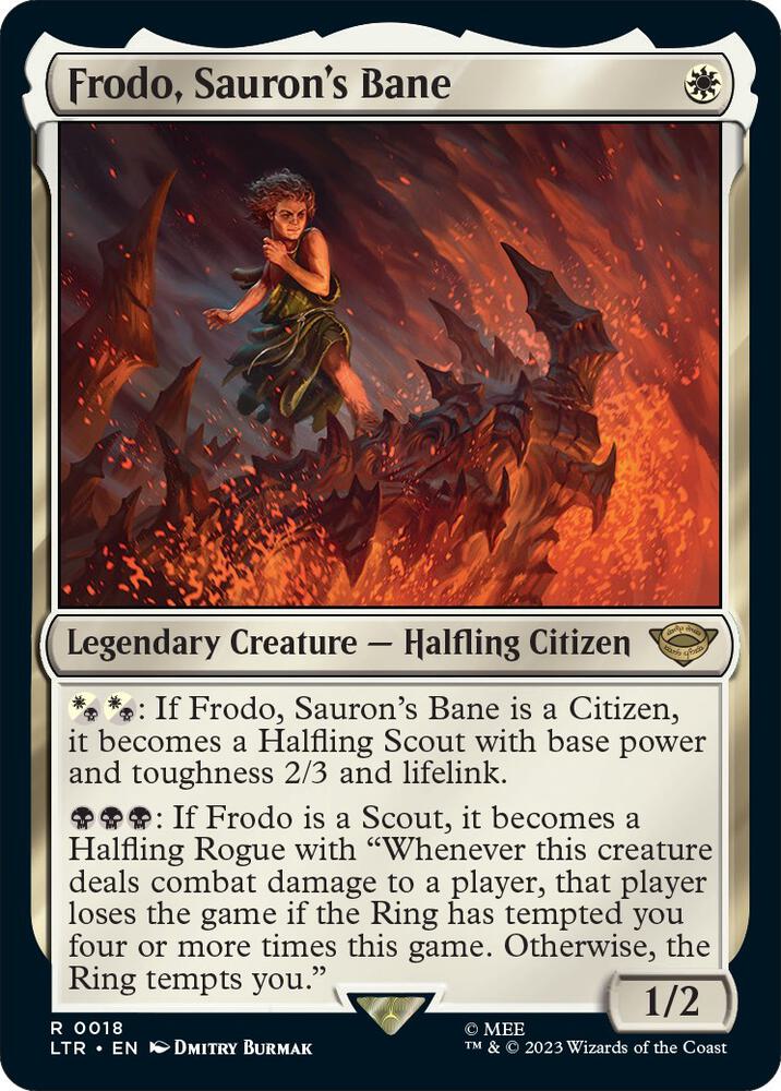 Frodo, Sauron's Bane