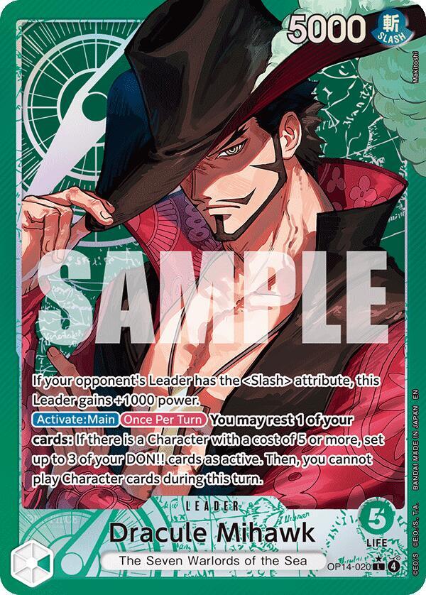 Dracule Mihawk (Alternate Art)
