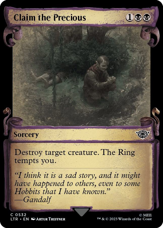 Claim the Precious (Showcase Scrolls)
