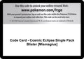 Code Card - Cosmic Eclipse Single Pack Blister [Mismagius]