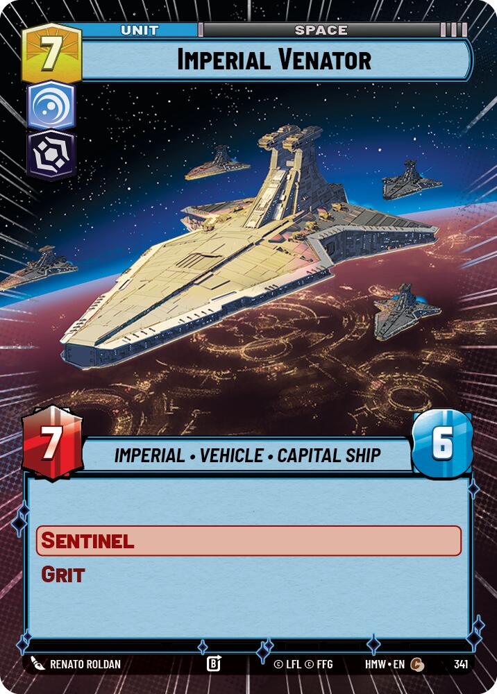 Imperial Venator (Hyperspace) [Homeworlds]