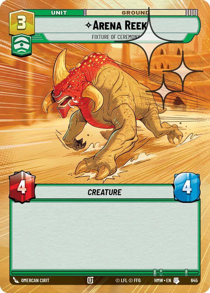 Arena Reek - Fixture of Ceremony (Hyperspace Foil) [Homeworlds]