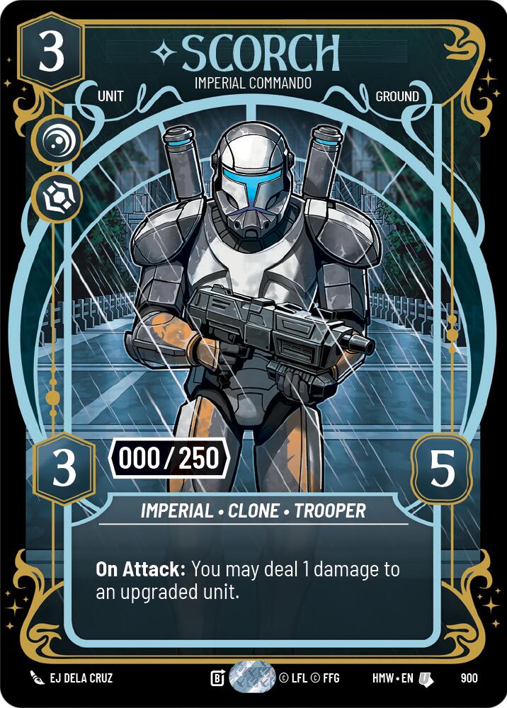 Scorch - Imperial Commando (Serialized) [Homeworlds]