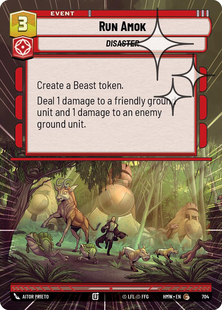 Run Amok (Hyperspace Foil) [Homeworlds]