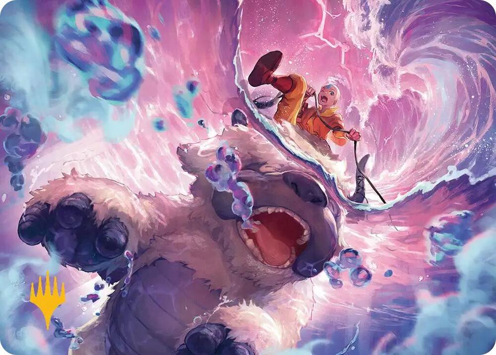 Storm of Memories Art Card (Gold-Stamped Planeswalker Symbol)