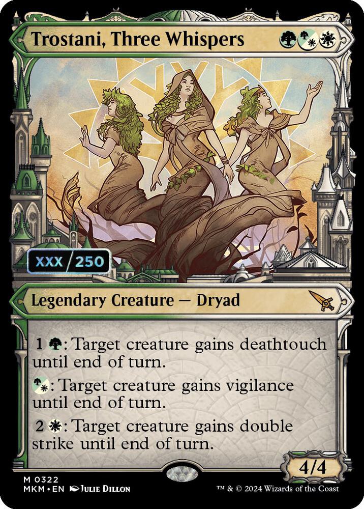 Trostani, Three Whispers (Serial Numbered)