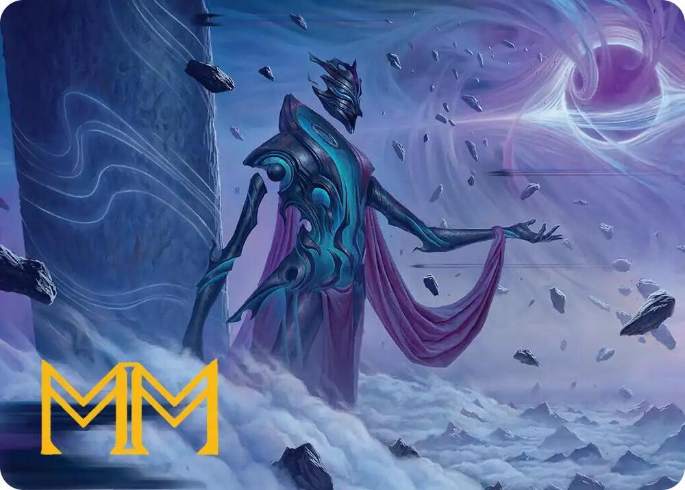 Bygone Colossus Art Card (Gold-Stamped Signature)