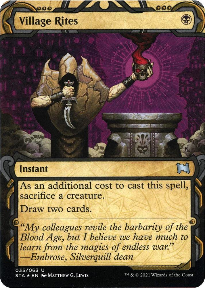 Village Rites (Foil Etched)