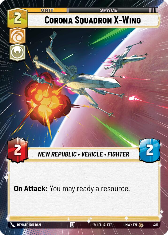 Corona Squadron X-Wing (Hyperspace) [Homeworlds]