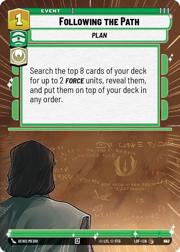 Following the Path (Hyperspace Foil)