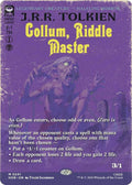 Gollum, Riddle Master (Borderless)