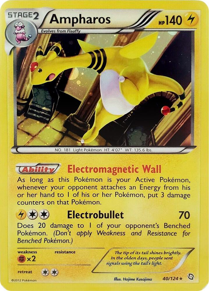 Ampharos - 40/124 (Cosmos Holo)