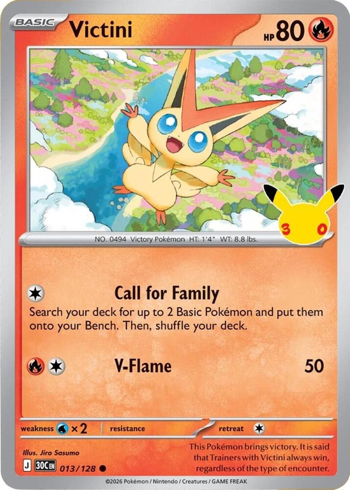Victini - 013/128 [ME: 30th Celebration]
