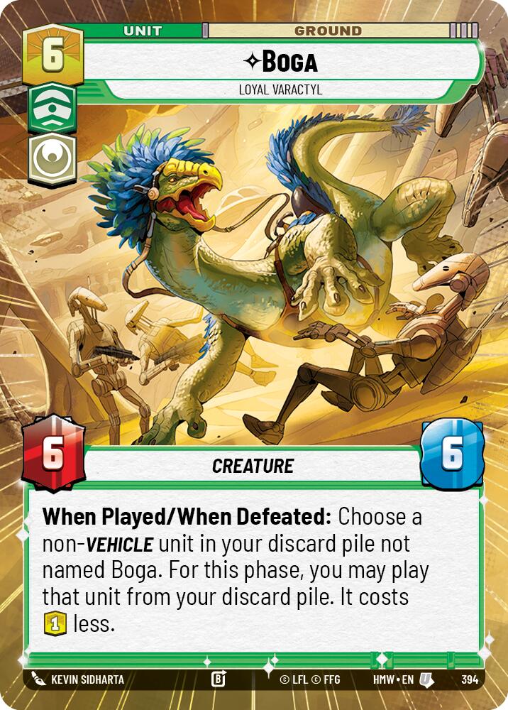 Boga - Loyal Varactyl (Hyperspace) [Homeworlds]