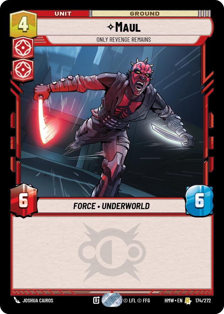 Maul - Only Revenge Remains [Homeworlds]