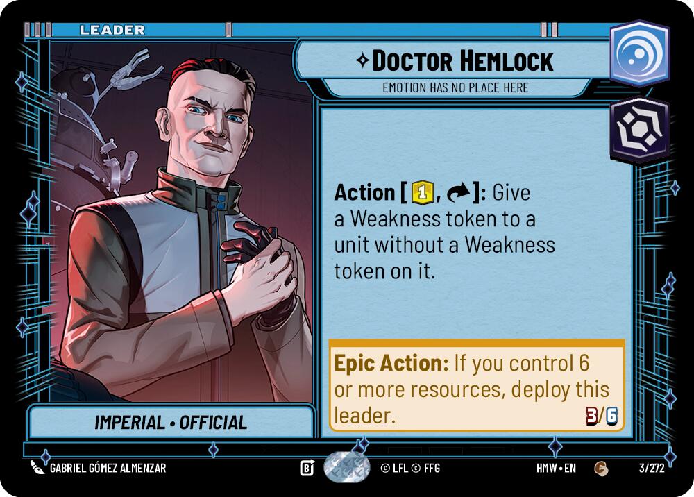 Doctor Hemlock - Emotion Has No Place Here [Homeworlds]